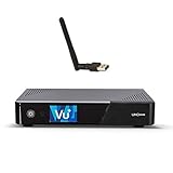 Vu+ UNO 4K SE 1x DVB-C FBC Twin Tuner Linux Kabel Receiver PVR Ready UHD 2160p inkl. PX150 MEGA WLAN Stick