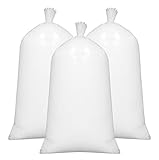 ZOLLNER 3X 1kg Füllmaterial, 100% silikonisierte Polyesterhohlfasern, weiß