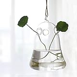 Dekovase Blumenvase, 1 stücke kreative hängende glas vase garten hause hochzeit dekoration transparent hydroponischer container terrarium blume pflanze pot (Farbe : 4)