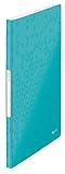 Leitz 46320051 Sichtbuch WOW, A4, PP, 40 Hüllen, eisb