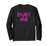 Funny Duet Me Tik Toker Social Media Meme Lila Glitter Lang