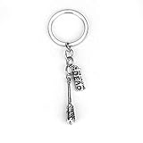 ZXLNB The Walking Dead Schlüsselanhänger Lucille · Donegan Metall Baseballschläger Schlüsselanhänger Modeaccessoires Film Schlüsselanhäng