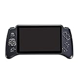 YaYashow POWKIDDY X17 Handheld Spielkonsole, 7 IPS Screen Android 7.0 Handheld Konsole mit 5-Punkt Touch, WiFi & Bluetooth, 128GB TF, Support PSP/PS / N64 / NDS