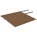 vidaXL WPC Terrassendielen mit Zubehör Komplettset Komplettbausatz Holz Diele Terrassenboden Terrassenbelag Dielen Terrasse Braun Grau 25m² 4