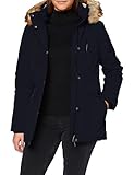 Superdry Womens Everest Parka Jacket, Eclipse Navy, L (Herstellergröße:14)