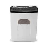 WGLLSD WGLL Aktenvernichter, 6-Blatt-Kapazität, Cross-Cut Papier und Kreditkarte Shredder, 3,6 Gallon, 4 Klasse Confidential Paper S