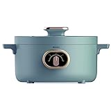 BOXIANGY Hot Pot Elektrotopf Haushalt Elektropfanne Elektro Hot Pot Antihaft-Pfanne b