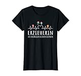 Damen Erzieherin Geschenkidee Lustiger Pädagogin Spruch T-S