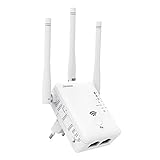 STRONG WLAN-Repeater 750 (Dual Band, WLAN-Netzwerk-Extender mit 750 Mbit/s, WLAN-Router, WLAN-Booster, Access Point, Wifi-Repeater, 2,4 und 5 GHz), weiß, REPEATER750