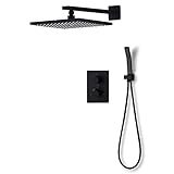 WECDS Duschkopf zur Wandmontage, mit S