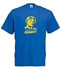 T-Shirt - Doc Brown Zurück in die Zukunft (Blau, L)