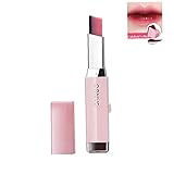 LAANCOO 1 stück Zweifarbige Lippenstift Feuchtigkeitsspendende Gradientenlippenstift wasserdichte Tönungslippenstange Kosmetisches Geschenk für Frauen Mädchen (8 Kirschmilch) Gradient Lipp