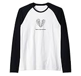 Heartbreaker Hipster T-Shirt mit gebrochenem Herz, Love Scribble Rag