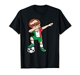 Dabbing Fußballjunge – Italien Trikot für italienische Fußballliebhaber T-S