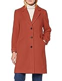 VERO MODA Damen VMCALA Cindy AW19 3/4 Jacket BOOS Mantel, Rosa (Mahogany Mahogany), X-Small (Herstellergröße: XS)