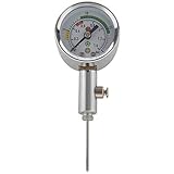 CareMont Manometer Druck Mess Werkzeug Basketball Fussball Volleyball B