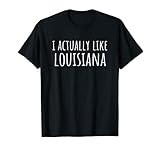ICH MAG LOUISIANA Lustiger amerikanischer Staat T-S