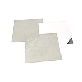 GENERIQUE - PVC Bodenbelag - Selbstklebende Fliesen - Marmoreffekt - Grau/Beige - 2,05m²/22 F