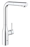 GROHE Essence | Küchenarmatur - Einhand-Spültischbatterie, herausziehbare Dual Spülbrause | chrom | 30270000