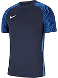 Nike Jungen Dri-FIT Strike II Kurzarm-Trikot, Midnight Navy/Foto Blau/Weiss, XS