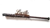 MR-Metalldesign Lucille Negan's Bat Replica The Walking Dead + Wandhalter, Negan LARP Deko (Draht)