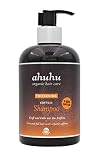 ahuhu organic hair care Coffein Thickening Shampoo 500ml mit Menthol und BIO COFFEIN
