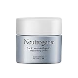 Neutrogena Schneller Wrinkle Repair Retinol Regenerations-Gesichtscreme & Hyaluronsäure Anti-Falten-Gesichtscreme, Halscreme mit Hyaluronsäure & Retinol, 1,7 U