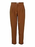 Vila Female Cropped Hose High Waist 34Oak Brow