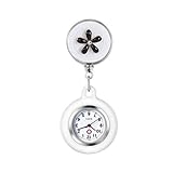 Smosyo Krankenschwester Uhr Damen Taschenuhr Analog Quarzuhr aus Legierung Schwesternuhr Taschenuhren Zeiger Accessories für Doktor Krankenschwester Pfleg