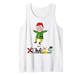 Santa's Elf Pajama T-Shirt Gruppe Matching 2021 Helper Shirt Tank Top