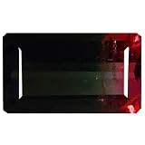 Wassermelonen-Turmalin Lose Edelsteine 3.02 ct OCTAGON (11 X 7 mm) UNHEATED/UNTREATED BRAZILIAN WATERMELON TOURMALINE LOOSE GEMSTONE