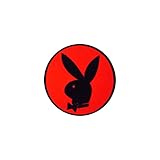 Playboy-Aufnäher, gestickt, buntes Logo, zum Aufbügeln oder Aufnähen, für Kleidung