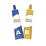 20/50/80/100g Metallkleber Kaltschweißmasse Haftstahl Flüssigmetall Flüssig Metall Flüssigmetall für Metalle, hitzebeständig bis 150 ° C Cold Weld Metal Repair Paste,Heat Resistance (100g)