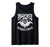 Vampire sind meine Lieblingsmenschen Happy Halloween Shirt Tank Top