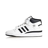 adidas Herren Forum MID Sneaker, FTWR White/core Black/FTWR White, 40 2/3 EU