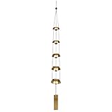 Woodstock Windspiel Temple Bells, Rot, 81,3