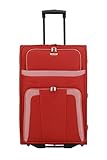 Travelite 2-Rad Koffer Größe L, Gepäck Serie ORLANDO: Klassischer Weichgepäck Trolley im zeitlosen Design, 098489-10, 73 cm, 80 Liter,