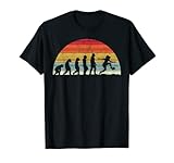 Fußball Evolution - Evolution Of Man Fußballspieler T-S
