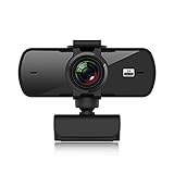 HEYLULU 1080P Webcam 2K Computer-Webkamera mit Mikrofon für Live-Übertragungen von Videoanrufen Konferenzarbeitskamera Webhd-Computer-PC-Webk