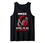 Amie - Born To Be A Gamer - Personalisiert Tank Top