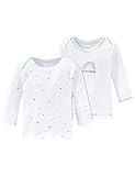 Schiesser Unisex Baby Multipack 2pack Shirts 1/1 Schlafanzugoberteil, Mehrfarbig (Sortiert 1 901), 56 (Herstellergröße: 056) (2er Pack)