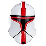 Clone Trooper Helm PVC Hard Mask Imperial Stormtrooper Halloween Cosplay (rot)