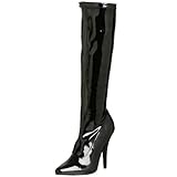Pleaser SED2000, Damen Stiefel, Schwarz (Noir brillant), 36 EU