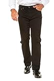 JP 1880 Herren große Größen Menswear L-8XL bis 70, Hose, Komfortbund, Regular Fit, Stretch, Baumwolle, 5-Pocket-Form schwarz 60 702613 10-60