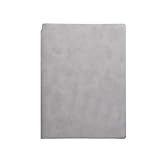 Office Tagebuch A5 weiches Leder Notizbuch Record Office Journal Notizbuch Dickes Innenpapier 15 x 22 cm braun Retro Notizbücher (Farbe: Grau, Größe: A5)