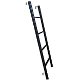 HWLL Hochbett Leiter Etagenbettleiter 45' / 50' / 55' / 59', Rv Auto Boot Loft Treppenleiter, Verstellbare Etagenleiter aus Metall für Zuhause/Schlafsaal/Wohnungen, Belastung 150kg