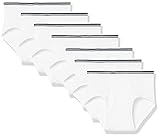 Amazon Essentials briefs-underwear, 7er-Pack, Weiß, Larg