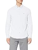 Tommy Hilfiger Herren CORE Stretch Slim Oxford Shirt Freizeithemd, Weiß (Bright White 100), M