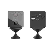 IYUNDUN 2K/ 1080P/ 720P Mini-Spionagekamera, Kleine Drahtlose WiFi Versteckte Nanny Cam, Tragbare Innen-Außen- Überwachungskamera Mit Bewegungserkennung Und Nachtsicht (Size : 1080P)