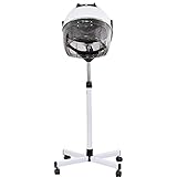 1000W Professionel Stehen Trockenhaube Einstellbar Ständer Friseursalon Trockenhaube Haartrockner mit S